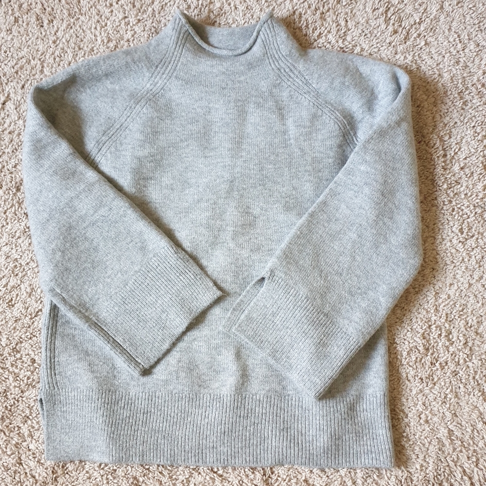 Loft grey turtleneck sweater